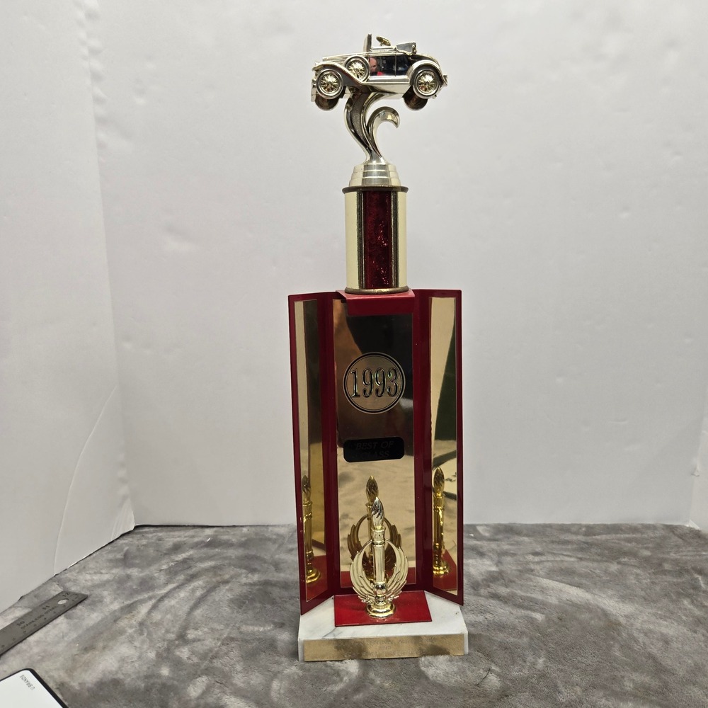 Vintage 1993 Mountain Festival Auto Show Best of Class Trophy East River Rods